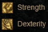 Str and Dex