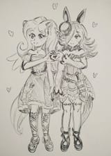 mlp_x_umamusme___fluttershy_and_rice_shower