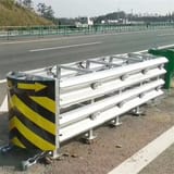lane divider crash barrier