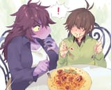 __kris_and_susie_deltarune_drawn_by_komugiko_bitte_komu__6b7c933a096f36a8a217bc28e5ae6565
