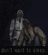 no sleeping