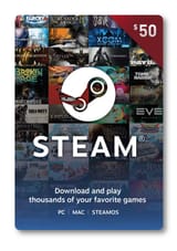 steam card
