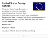 UN Foreign Service
