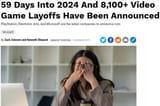 Layoffs it is way worse now lmao