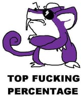 top fucking percentage