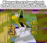 when you&#039;re at a super smash bros tournament and the bo hits