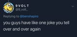 one joke