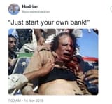 Just build your own bank