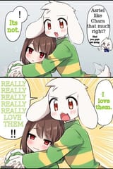 Asriel and Chara