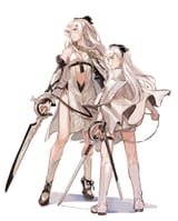 Zero and some girl from Voice of Cards