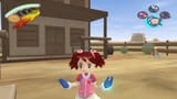 little girl holding ps5 games