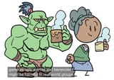 orcs are blacks because they&#039;re both stupid violent subhumans