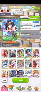 kitasan first, the rest nowhere