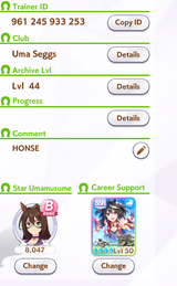 Trainer ID max kitasan