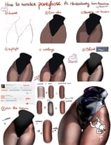 How to color draw by @AliceVu134