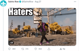 haters gonna hate