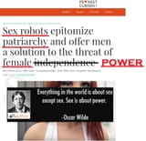 threat of female independence