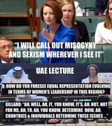 gillard is a hypocrite