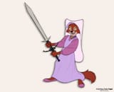 Marian with sword