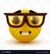 nerd-face-emoji-clever-emoticon-with-glasses-vector-28926172