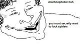 arachnophobic