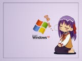 Konachan.com - 8908 chibi fate_(series) fate_stay_night matou_sakura sleeping windows xp