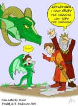lay the dragon