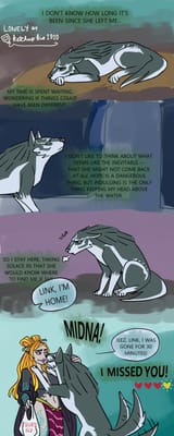 link misses midna
