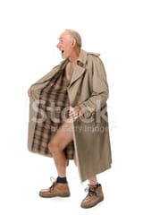 10951068-crazy-old-man-flashing