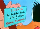 Sell hair tonic to bald eagles