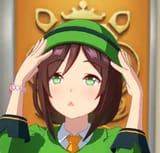 cute green woman