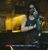 Johnny Silverhand Finger