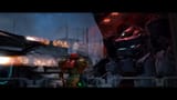samus looks at golem mech