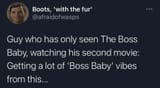 boss baby vibes