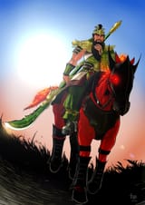 Guan-Yu-and-Red-Hare-by-Fadly-Romdhani