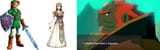 Link, Zelda and Ganondorf