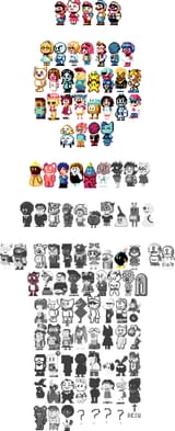 Character slots on whose available.