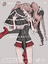 __enoshima_junko_monokuma_and_celestia_ludenberg_danganronpa_and_1_more_drawn_by_raamensusure__86a0e9a7b627d579dc939b6ee384e8a5