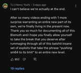 tj henry yoshi redemption arc