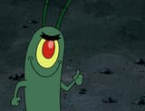 Plankton thumb up
