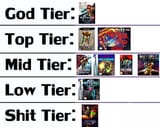 metroid tier list