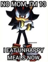 shadow unhappy