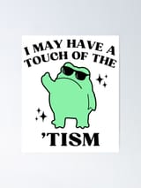 i am not saying that its autism but its definitely autism