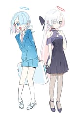 Arona (suit) Plana (dress)