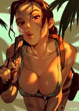 Lara Gun Blow by OptionalTypo