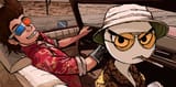 116143 - v-tan vr-tan 2boys angry artist_unknown beard board-tan car cigar colored driving glasses looking_at_viewer smile smiling smoking