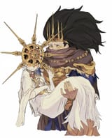 DS1 DS3 Nameless King &amp; Gwyndolin by zunkome2