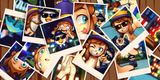 Hat kid photo spread