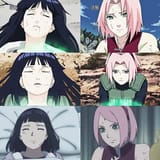 Sakura saving hinata history repeat itself