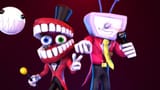 Caine and Mr. Ant Tenna With Bubble
